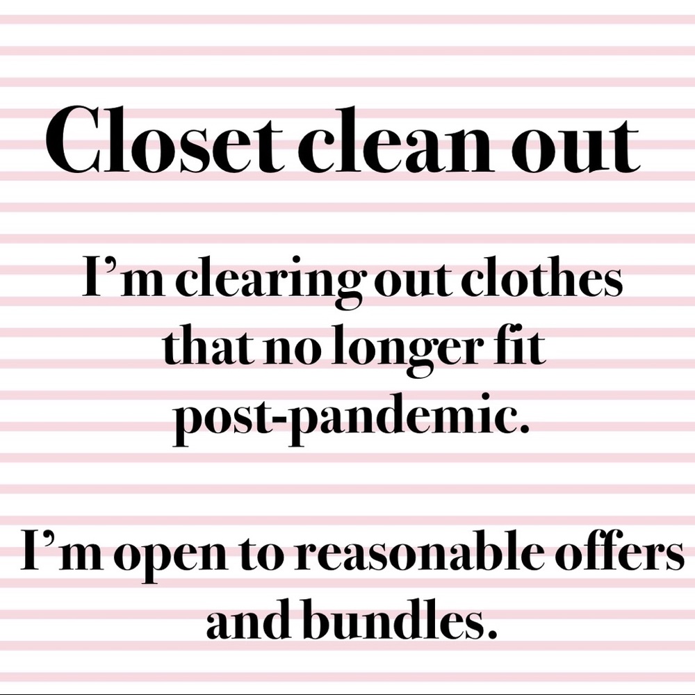 Closet clean out